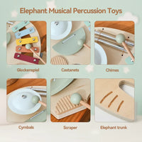 Thumbnail for HarmonyWood – Montessori y creativo – Instrumento musical de madera: xilófono