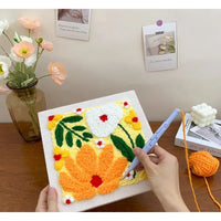 Thumbnail for ThreadArt – Hecho a mano y colorido – Kit de bordado de animales