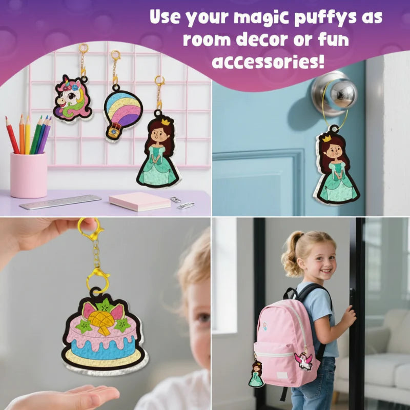 Magic Puff Paint – Creativo e interactivo: kit de manualidades con textura mágica de espuma