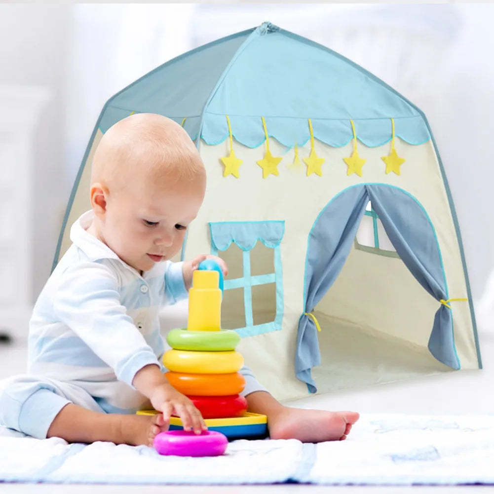 Tipi Princess Castle™ – Tienda de campaña plegable - Casa de juegos plegable