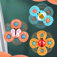 Thumbnail for Bath Spinner Set™ - En el baño o en el coche - Suction Snack Spinners
