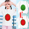 Mini Fashion™ - Shine & Transform - Camiseta sandía con lentejuelas