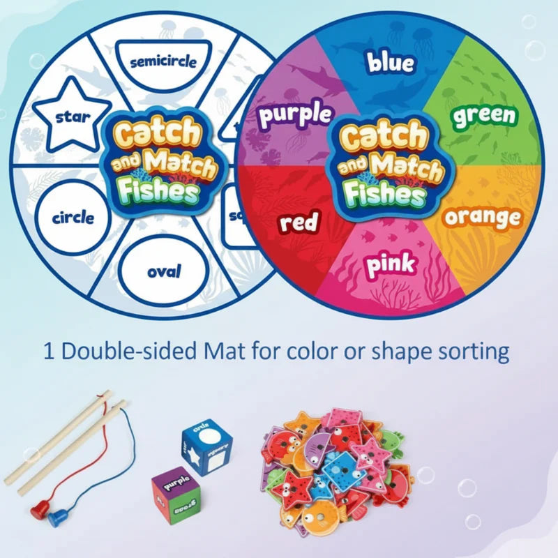 SmartFish – Divertido y educativo: juego magnético para pescar