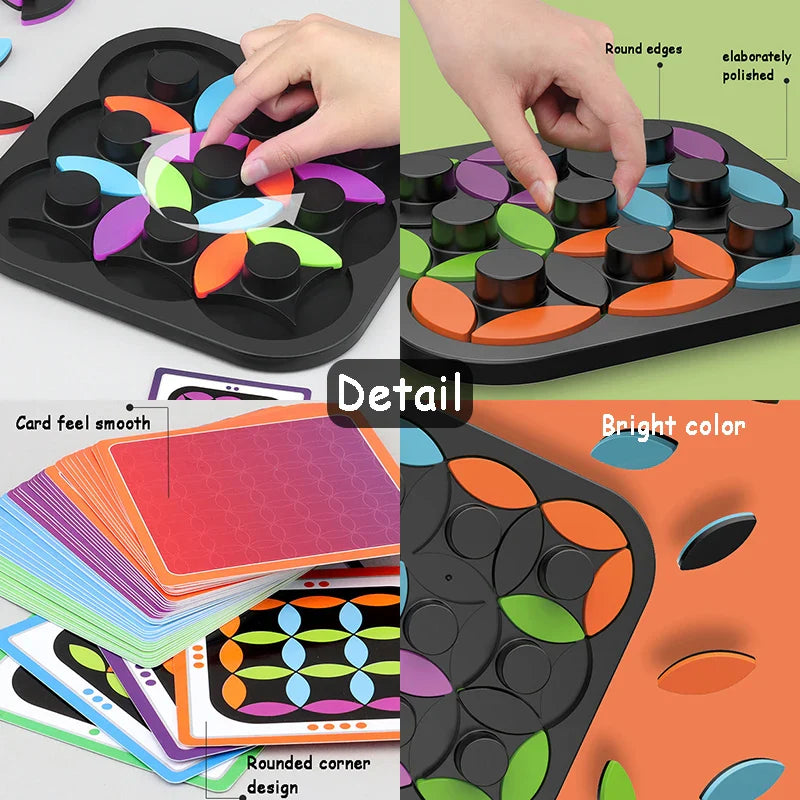 Rotating Logic™ - Rompecabezas desafiante - Juego giratorio de lógica