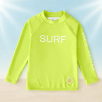 Thumbnail for SunShield – Protectora y flexible: camiseta de surf para niños con manga larga y UPF 50+.