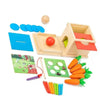 Smart Carrots –  Colores y formas - Juguetes de madera para clasificar
