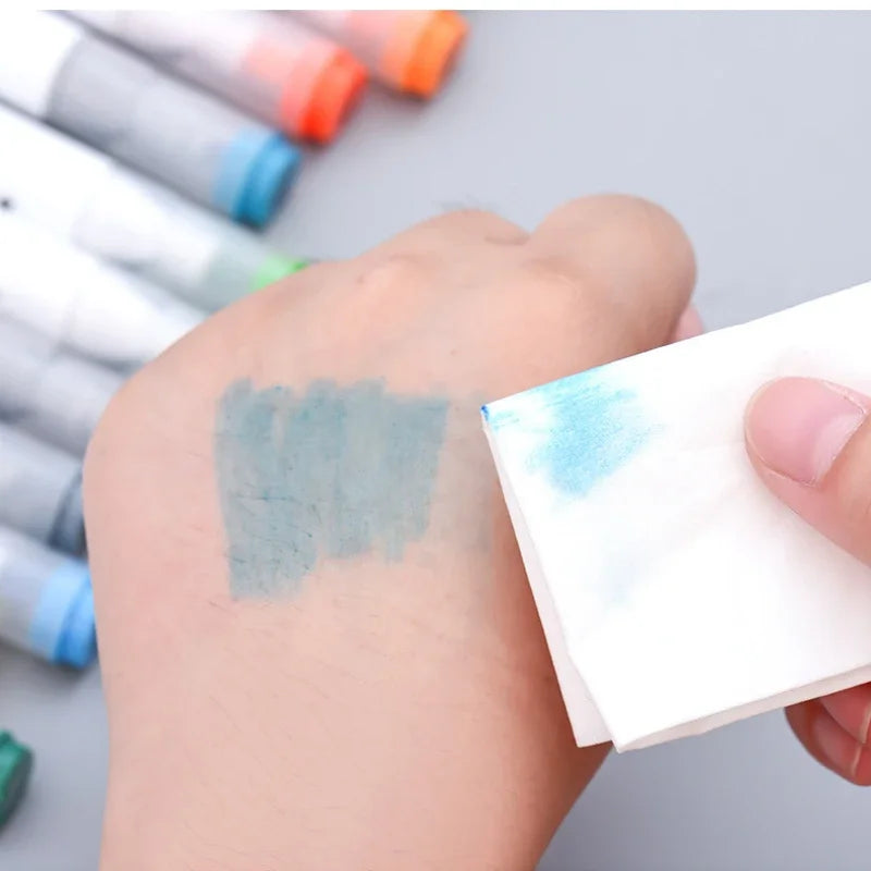 HighlightPro – Doble y colorido: rotuladores escolares sin olor y lavables
