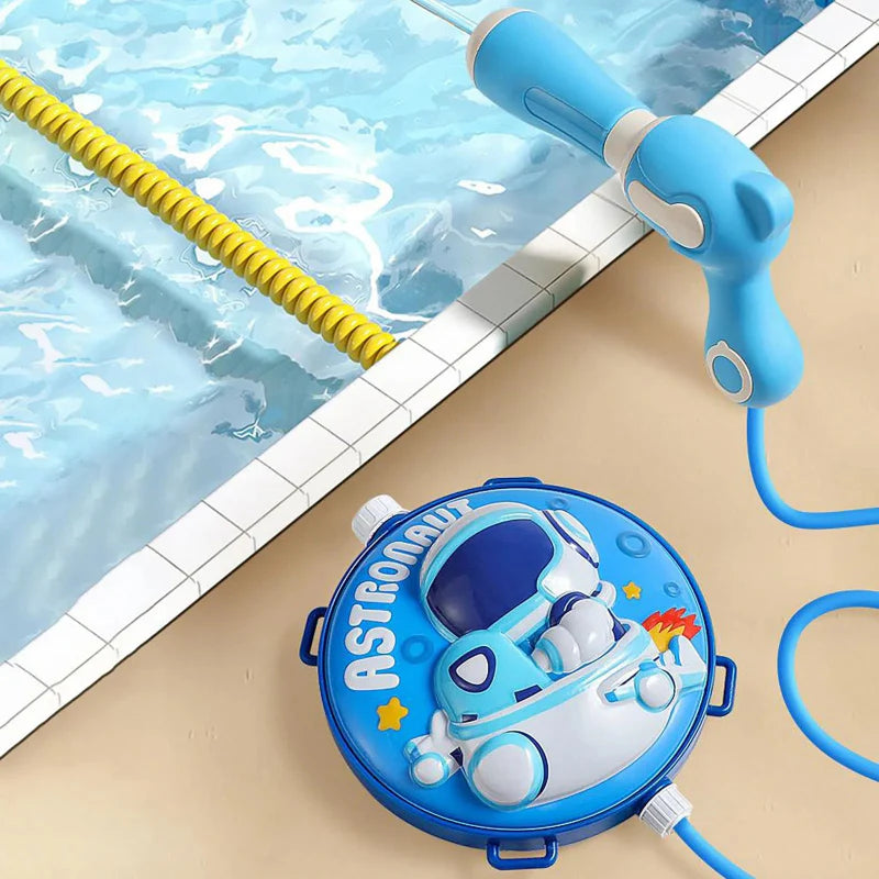 Kids Water Blaster – Divertido y práctico: mochila con pistola de agua