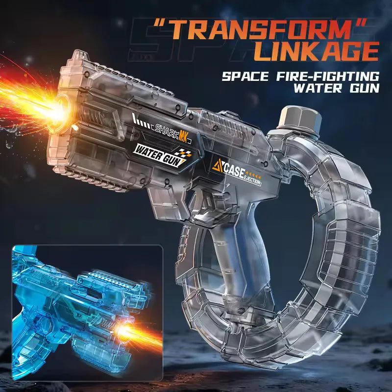 Space Water Blaster Toy – Interactivo y divertido: pistola de agua