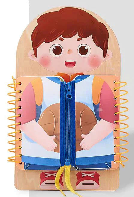 Little Helper™ - Botón y cremallera - Tablero de actividades