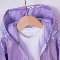 Thumbnail for LumiBreeze – Brillante y ligero – Chubasquero infantil con capucha