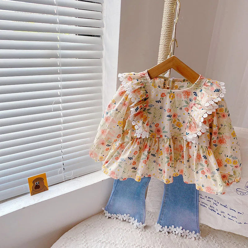 Mini Fashion™ - Floral happiness - Vestido floreado para verano