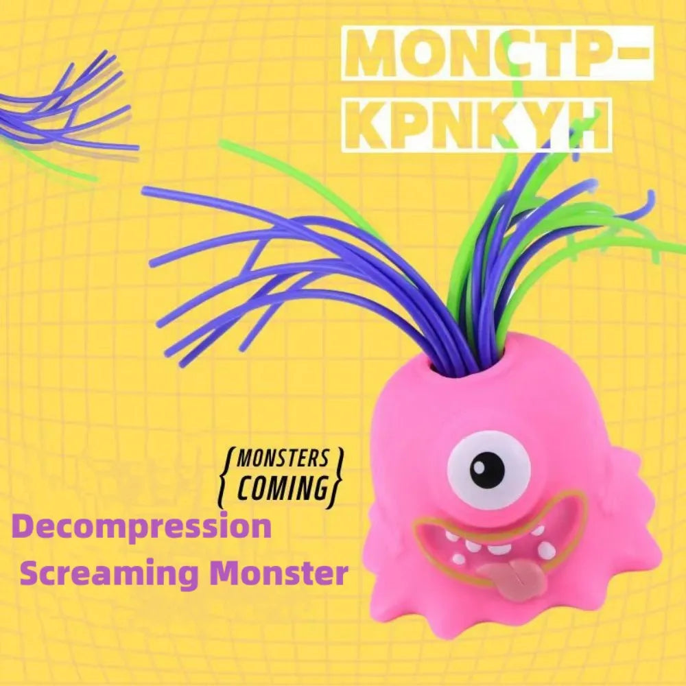 Yellie – Divertido e interactivo: juguete antiestrés Monster