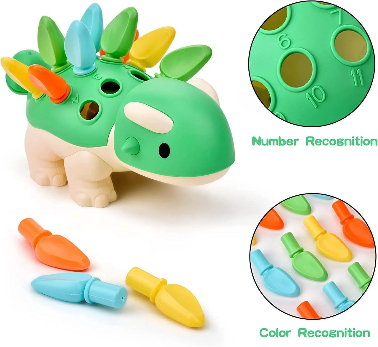 Dino Discovery™ - Reconocimiento de colores y números - Arma tu dinosaurio