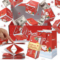 Thumbnail for MerryPop – Mágico y sorprendente – Caja regalo de Navidad con dinero