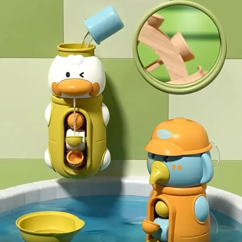 SpinSplash – Bonito y divertido: juguete giratorio para el baño
