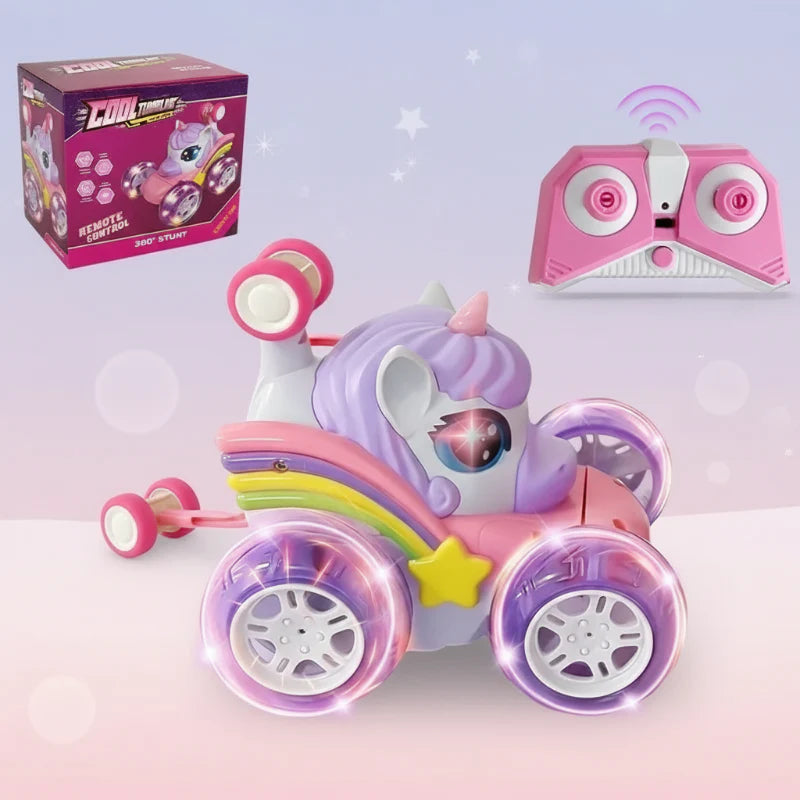 GlowRide – Colorido y activo: coche RC Unicornio