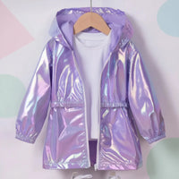 Thumbnail for LumiBreeze – Brillante y ligero – Chubasquero infantil con capucha