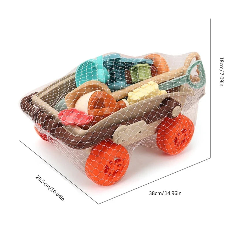 Beach Cart Set™ – Diversión en la arena – Juego de playa