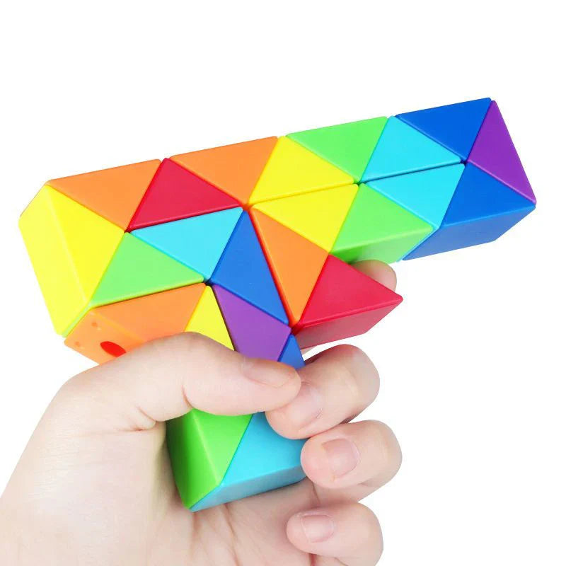 Rainbow Twister™ - Fold and Play Slim - Cubo rompecabezas de colores