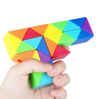Thumbnail for Rainbow Twister™ - Fold and Play Slim - Cubo rompecabezas de colores