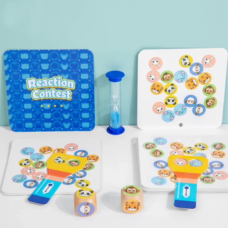 Puzzle Duel™ - Rápido e inteligente - Juego de mesa interactivo de reacción