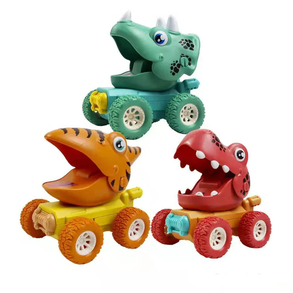 Dino Monstertruck™ - Carrera de dinosaurios Push & Go - Dino monstruo-camión