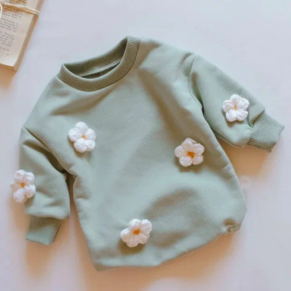 Mini Fashion™ - Cute Prints - Pelele sudadera con nubes