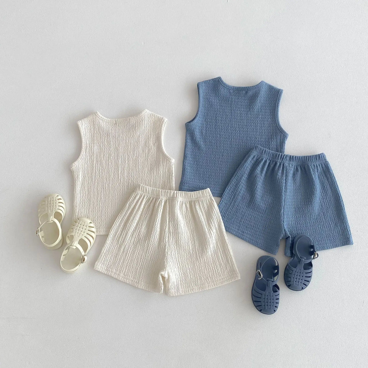 Mini Fashion™ - Libre y ligero - Conjunto de vestido de algodón