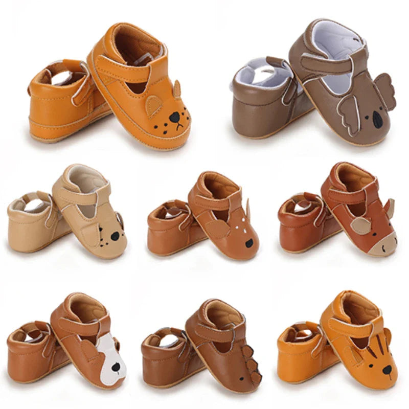 Mini Fashion - Primeros pasos suaves - Zapatitos infantiles con animales