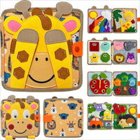 Thumbnail for Sensory Toddler Book™ – Siente y descubre - Libro sensorial de fieltro