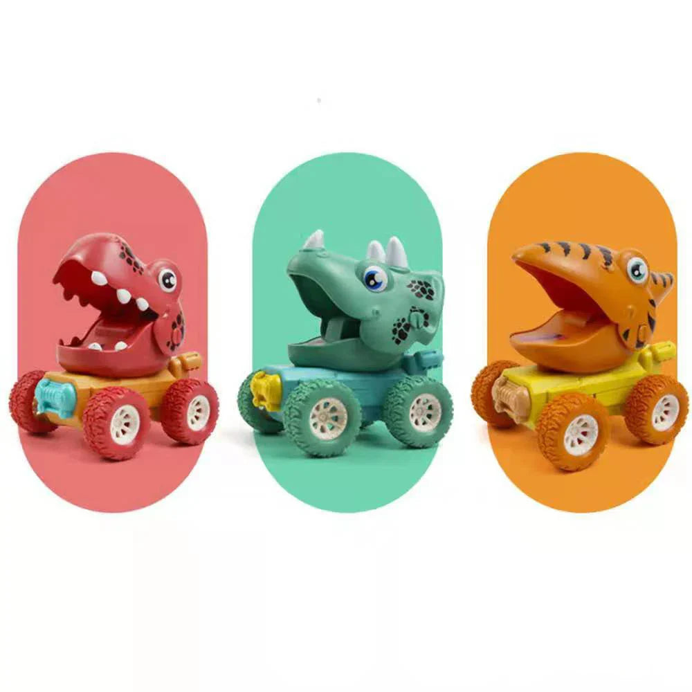 Dino Monstertruck™ - Carrera de dinosaurios Push & Go - Dino monstruo-camión