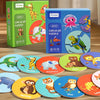 Dieren Match™ – Gira y descubre - puzzle de 3 piezas