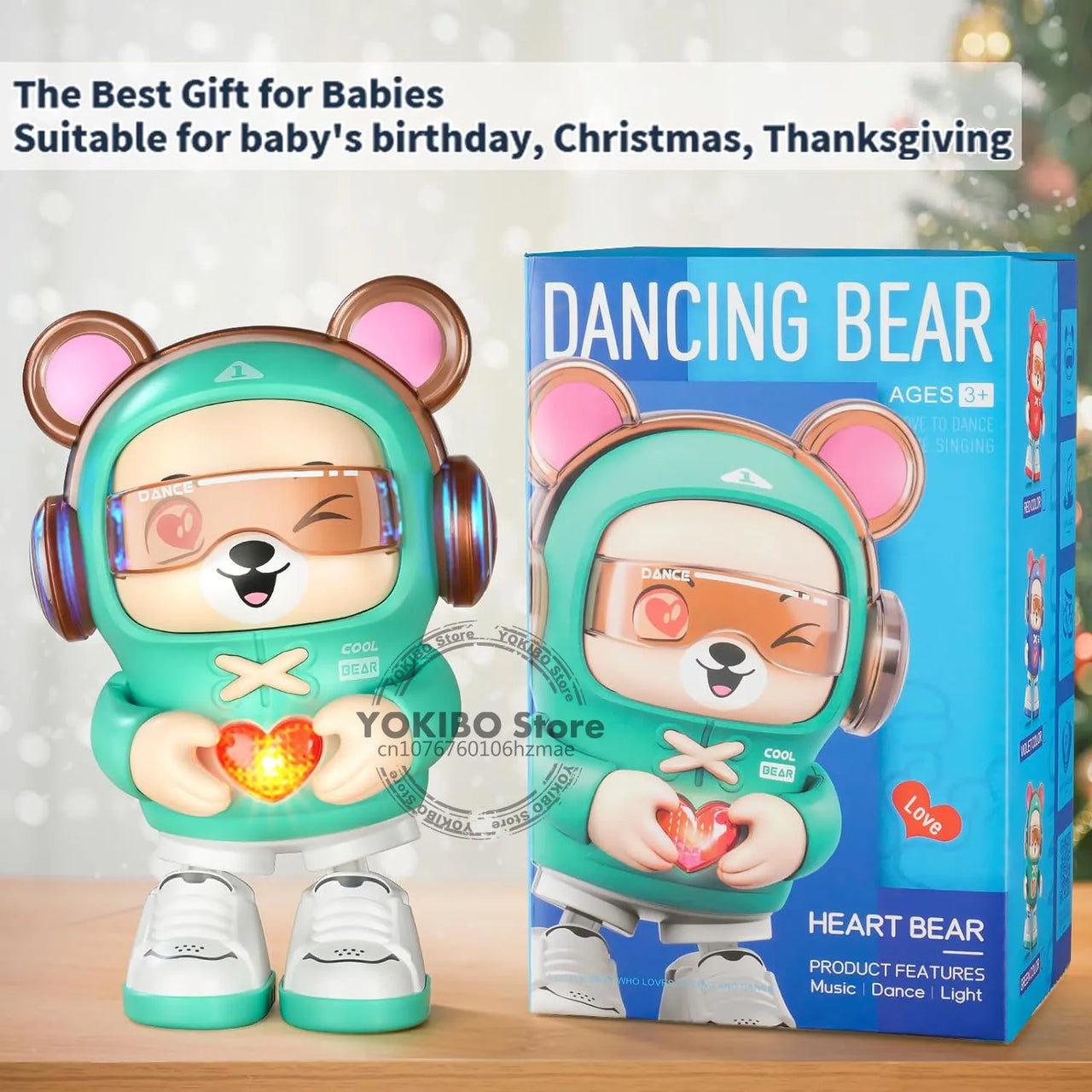 Dancing Bear Robot™ - Desarrollar la motricidad - Robot oso bailarín