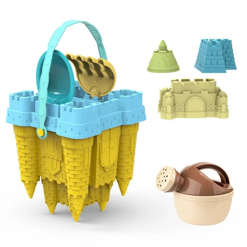 Beach Castle Play Set™ - Diversión en la playa para niños - Set de castillos de arena