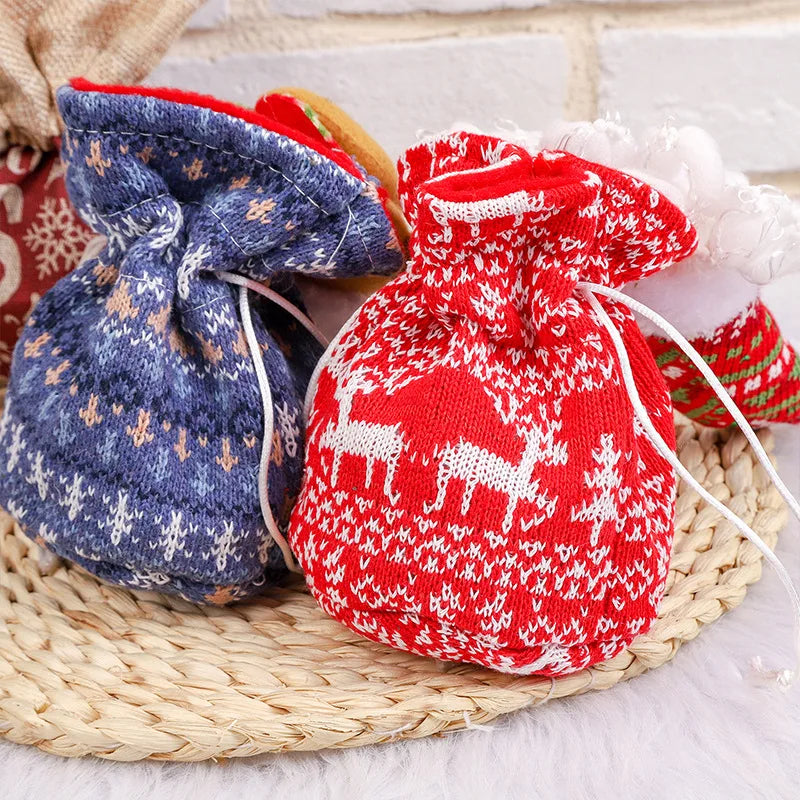 MerryBags – Lujosas y reutilizables: bolsas de regalo navideñas festivas