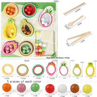 Thumbnail for Toddler Clips™ - Frutas y formas - Juego de clasificación
