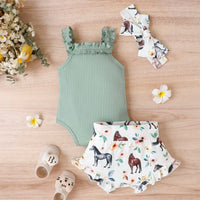 Thumbnail for Baby Girl Summer Outfit – Bonito y ligero – Conjunto de ropa para bebé