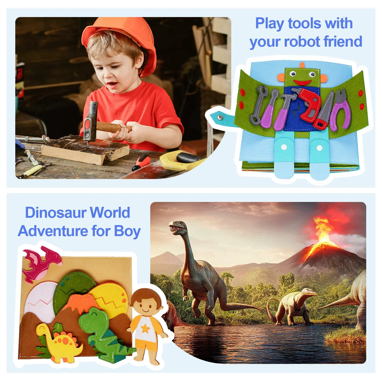 Life Skills Book – Jugar y aprender – Libro de actividades para niños pequeños