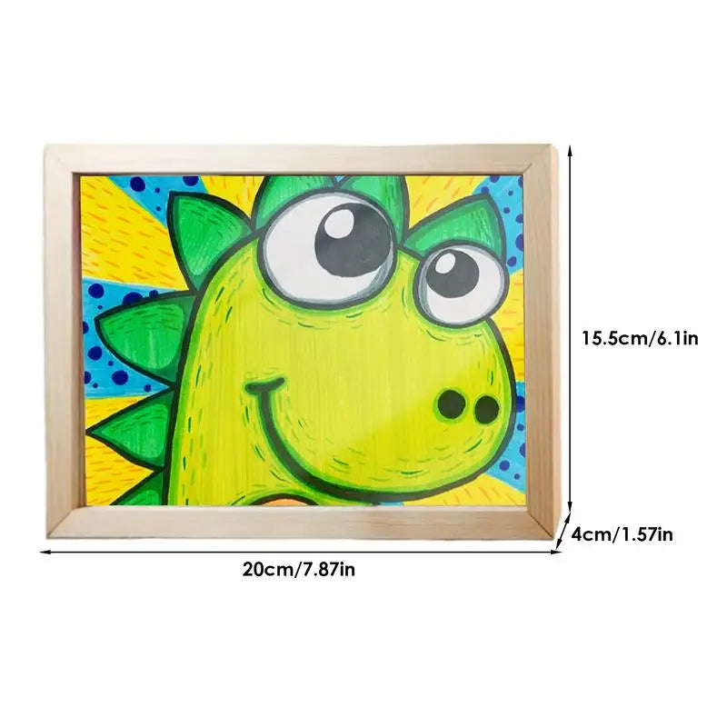 Mini Masterpiece - Cambiar y admirar - Marco de arte infantil