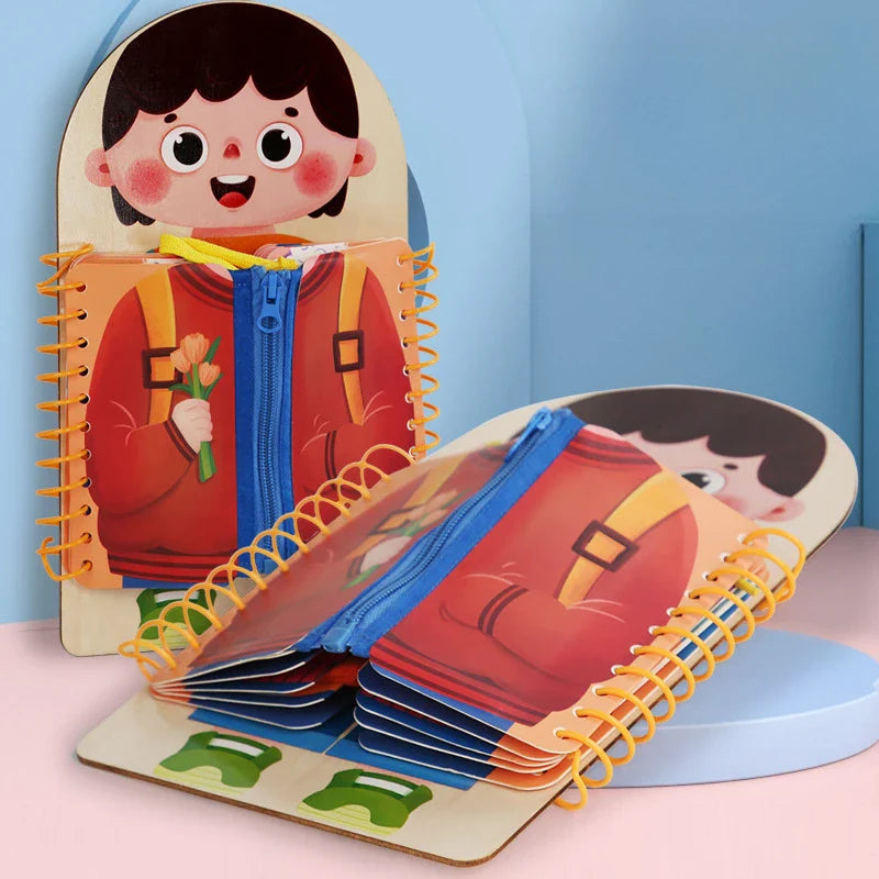 ClothesBook™ - Juego autosuficiente - Libro interactivo de disfraces
