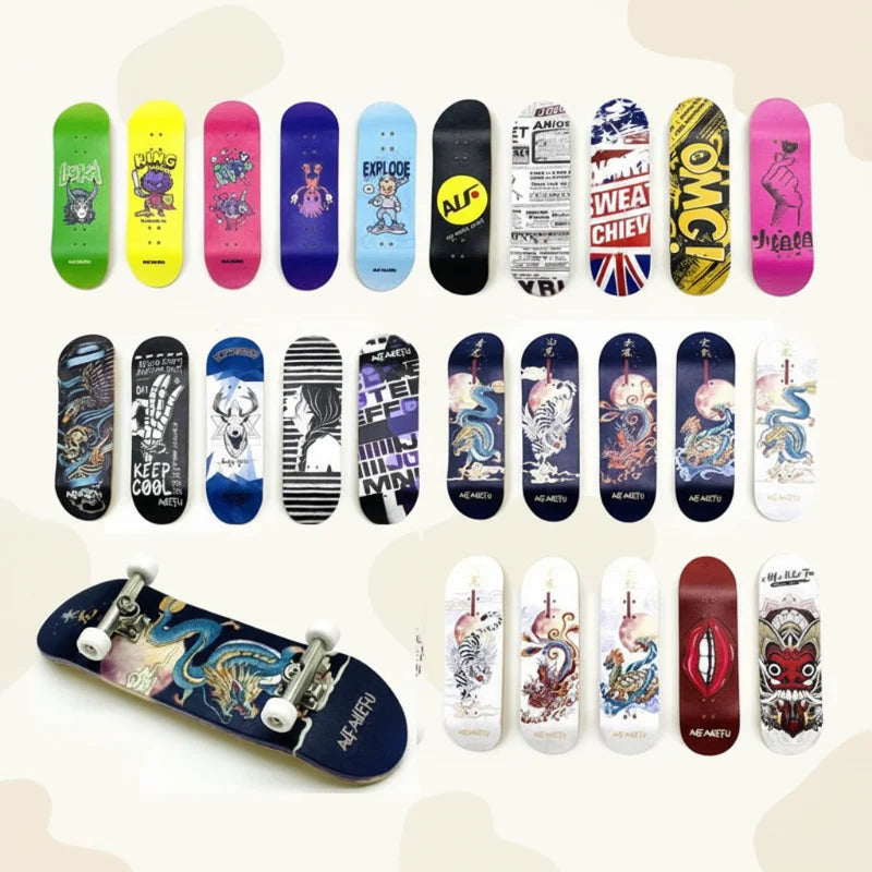 MiniDeck – Resistente y flexible: monopatín de dedo