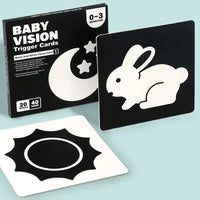 Thumbnail for VisionBook – Educatief & Leerzaam – Baby Cognitie Kaartenboek