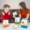Montessori Shape Matching Game – Lógica y concentración – Juego de mesa de rompecabezas