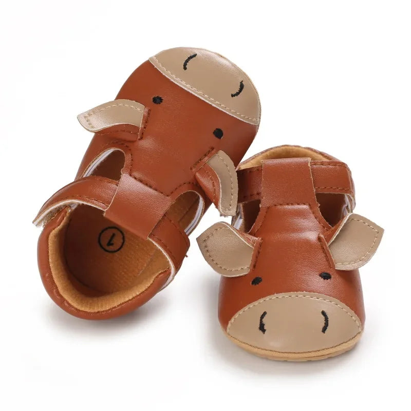 Mini Fashion - Primeros pasos suaves - Zapatitos infantiles con animales