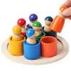 Rainbow Puzzle™ – Coloridos y creativos - Juguetes clasificadores de madera