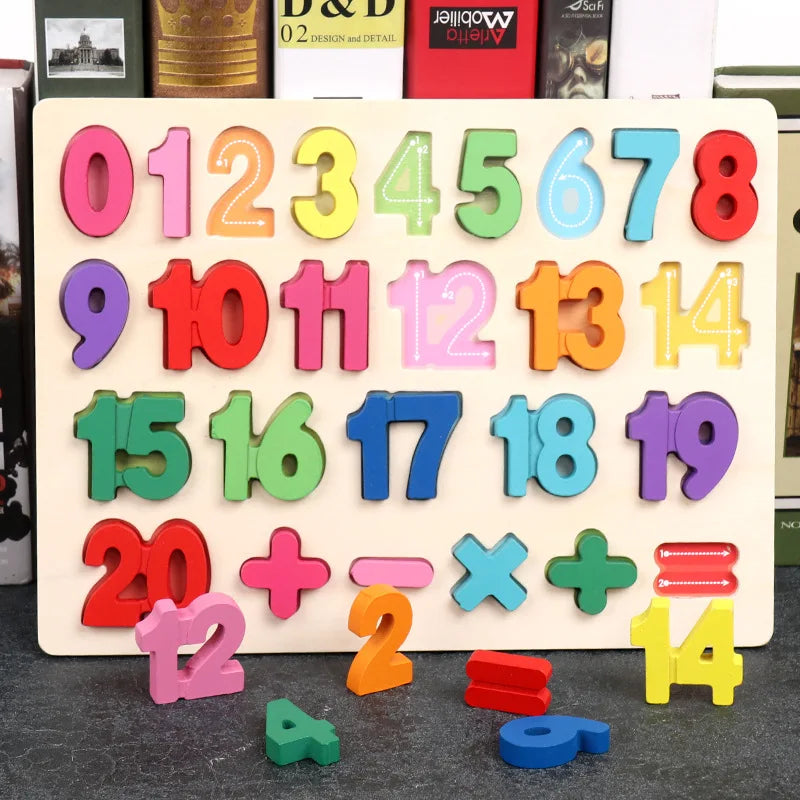 AlphaBlocks – De madera y educativo: rompecabezas de letras en 3D