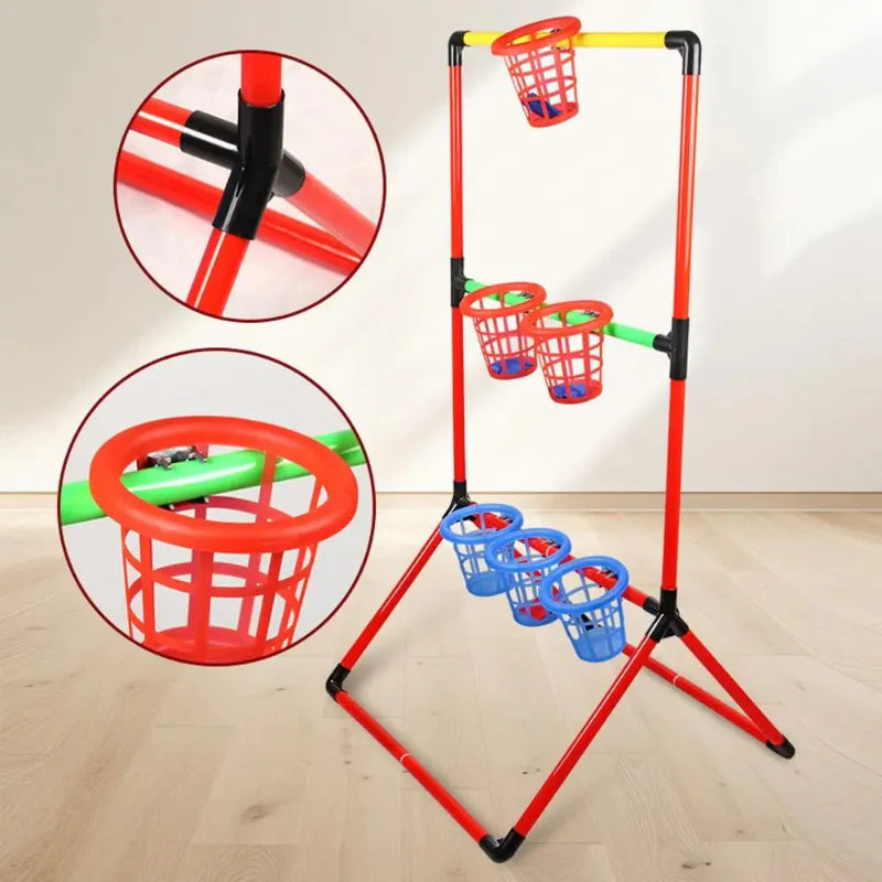 Sandbag Toss Game – Interactivo y al aire libre – Set de juego con bolsas de semillas