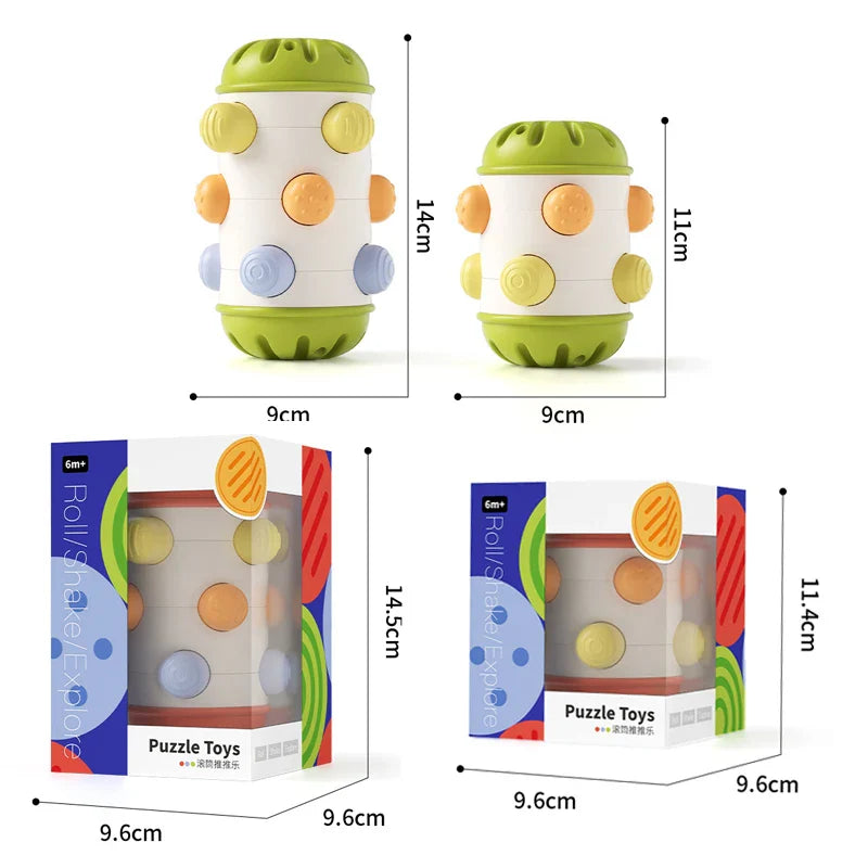 Sensory Baby Roll™ - Gatear y agarrar - Rodillo sensorial