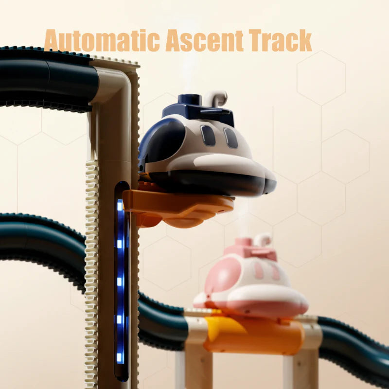 SteamTrack – Interactivo y genial: circuito de tren de vapor de 360°